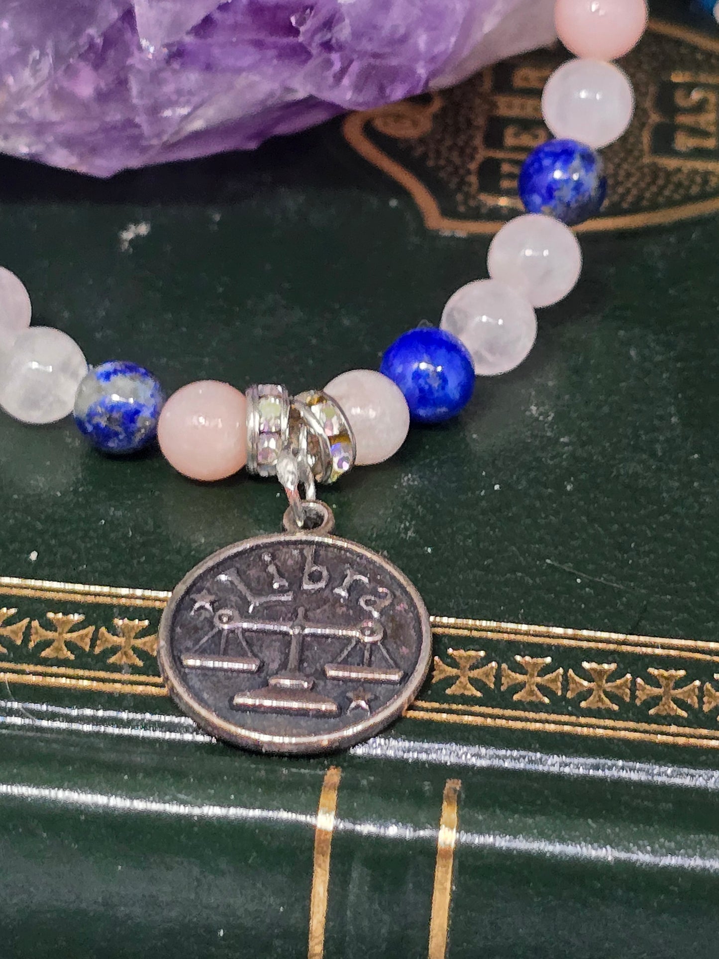 ⚖️ The Cosmic Harmonizer: Libra Intentional Bracelet ⚖️